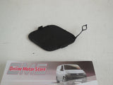 FORD TRANSIT MK8 2014+ FRONT TOW EYE COVER INSERT - PLASTIC BLACK - GENUINE NEW