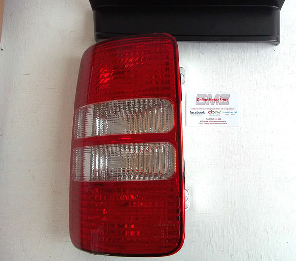 Volkswagen CADDY 10-15 - REAR LIGHT CLUSTER - CLEAR LENS - TAILGATE 1 REAR DOOR