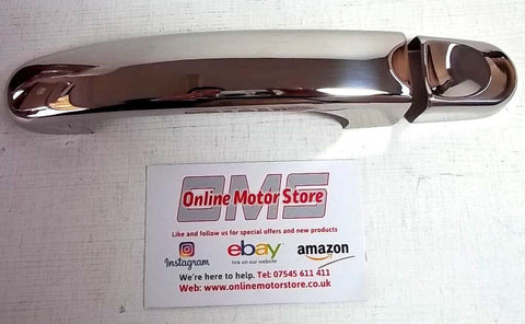 VW TRANSPORTER T5 T6 CADDY - CHROME HANDLE COVER TRIMS - BEST QUALITY METAL - 1