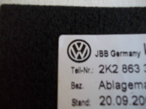 VW CADDY CUBBY MAT CARPET - VW PART - INFRONT OF GEAR STICK CUBBY HOLE - 2003-