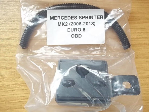 MERCEDES SPRINTER 06-17 - OBD PORT PLUG LOCK BOX PROTECTOR SHIELD + GUIDE