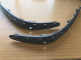 Mercedes E Class W211 Front Bumper Left + Right Side Trim Insert - Genuine - New