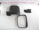 VW Transporter T5 + VW Caddy wing mirror kit GENUINE - PASSENGER SIDE! 3 PIECE