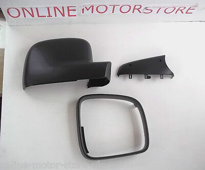 VW Transporter T5 + VW Caddy wing mirror kit GENUINE - DRIVER SIDE 3 PIECE TRIM