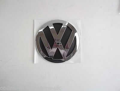 Volkswagen Transporter + Caddy 2003-2009 'VW' emblem badge for rear door GENUINE