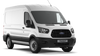 FORD TRANSIT MK8 2017+ WITH ADBLUE -  fuel flap trim only - primed - genuine new