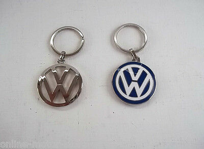 Volkswagen luxury key ring set 37mm - BRAND NEW - GENUINE VW - SUPERIOR QUALITY