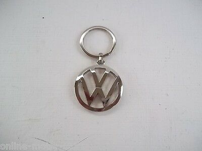 Volkswagen luxury key ring - CHROME 37mm BRAND NEW - GENUINE - SUPERIOR QUALITY
